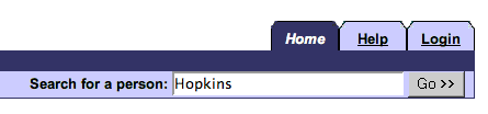 Search for a Person: Hopkins